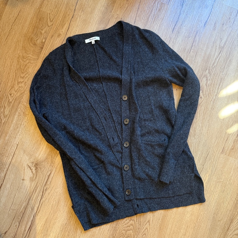 Madewell Blue Knit Sweater